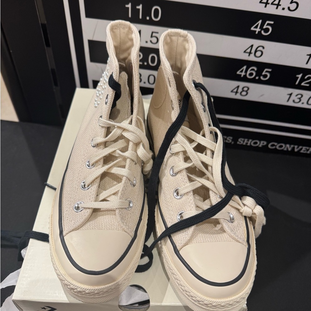 Converse Stussy Chuck 70 “Fossil” Colorway women’s Size 7 A02051C - Picture 7 of 14